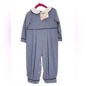 Shrimp and Grits blue stripe bubble